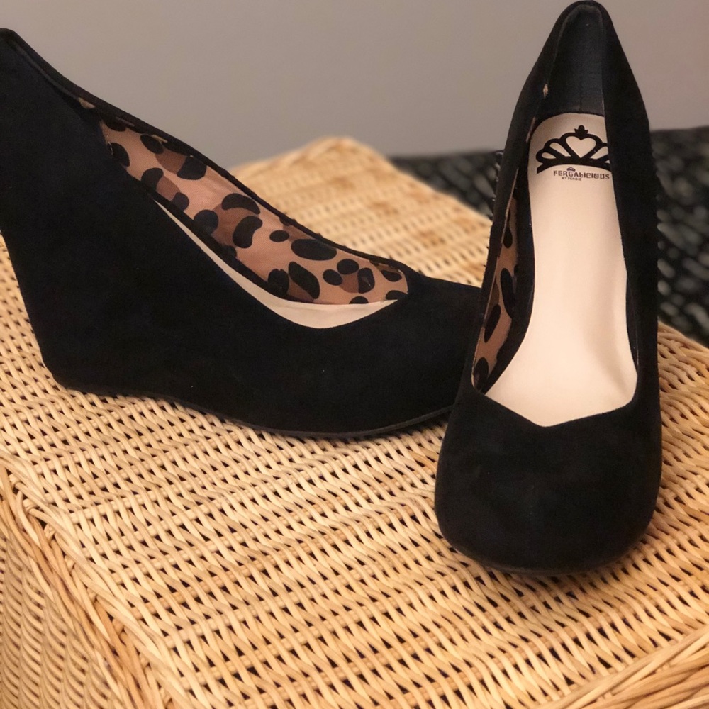 Fergalicious wedged heel